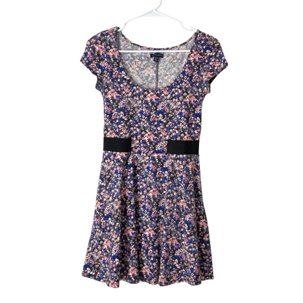 AE floral open back dress